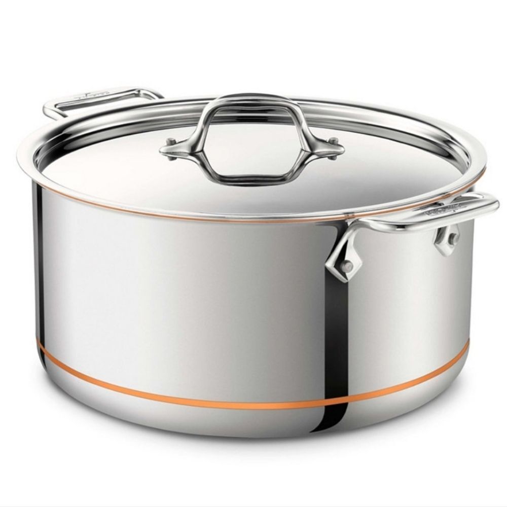 All-Clad Copper Core 8QT Covered Stock‎ Pot